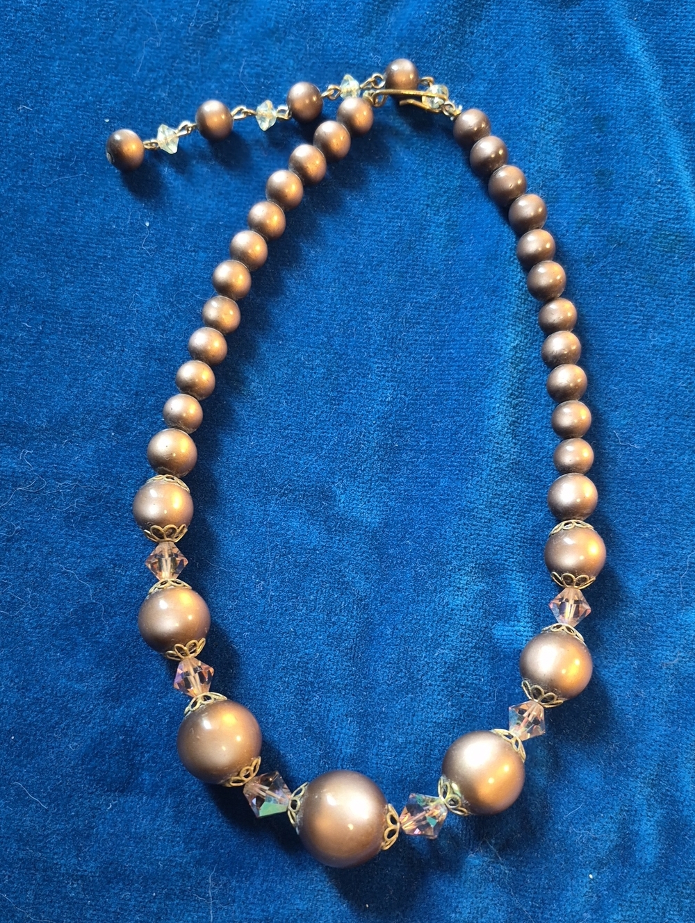 Brown Pearl Beaded Necklace - Women Jewelry